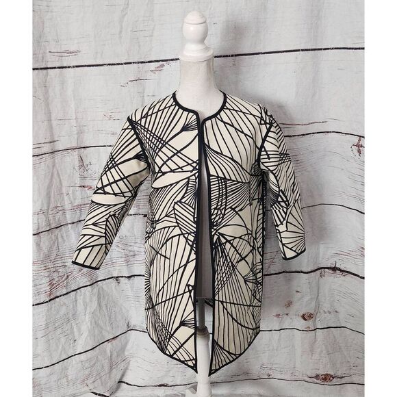 Lafayette 148 Faith Floral Jacquard Sheath Dress and Matching Jacket Size 4 - Picture 8 of 14